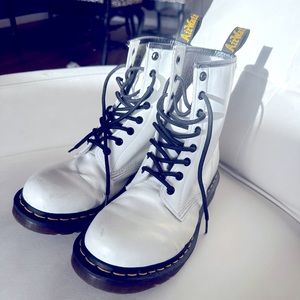 White Dr Martens women’s size 9
